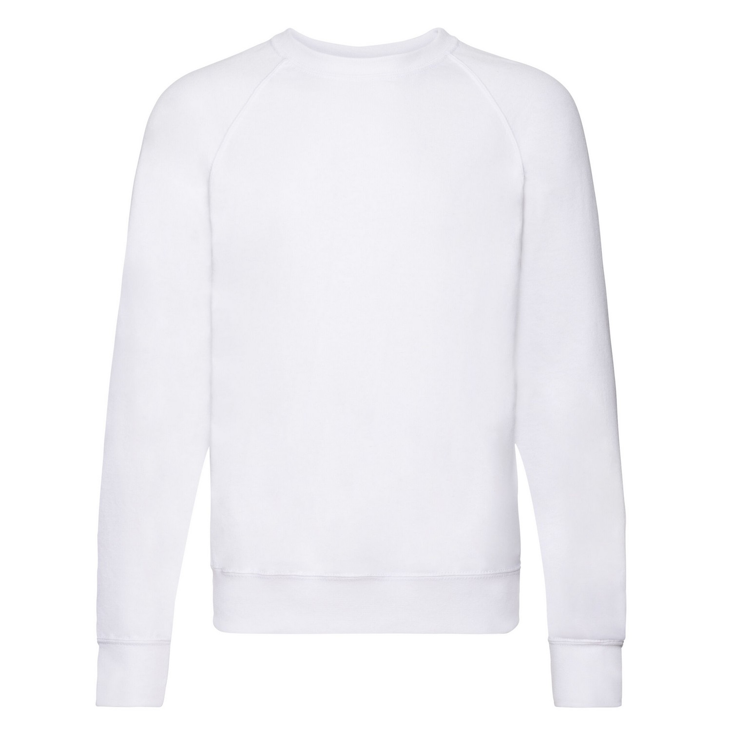 Fruit of the Loom Unisex lichtgewicht raglan sweatshirt voor volwassenen