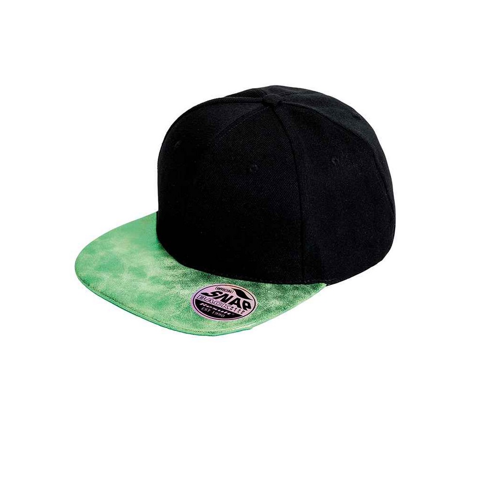 Result Bronx glitter snapback cap