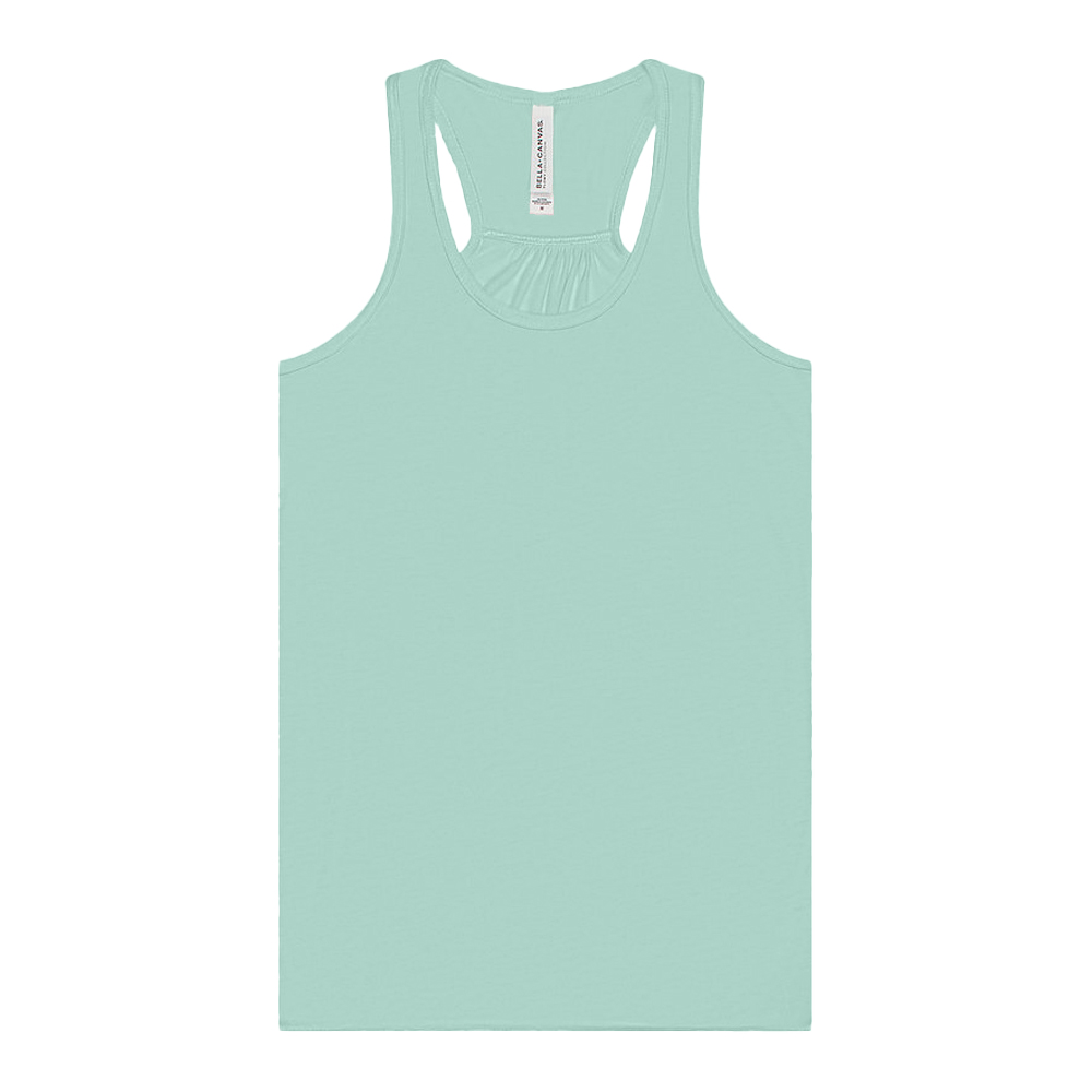 Bella + Canvas Dames racerback flowy tank top