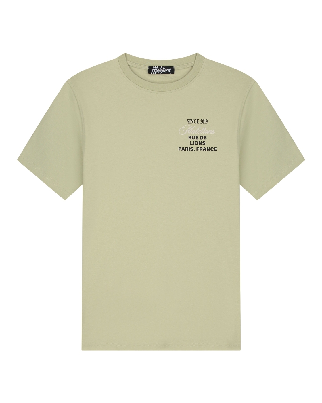 Malelions men design t-shirt mm1-ss25-19 946 light green