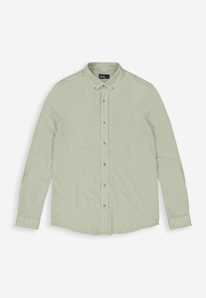 Butcher of Blue robbins clean pique shirt m2314009 791 dk. delphi green