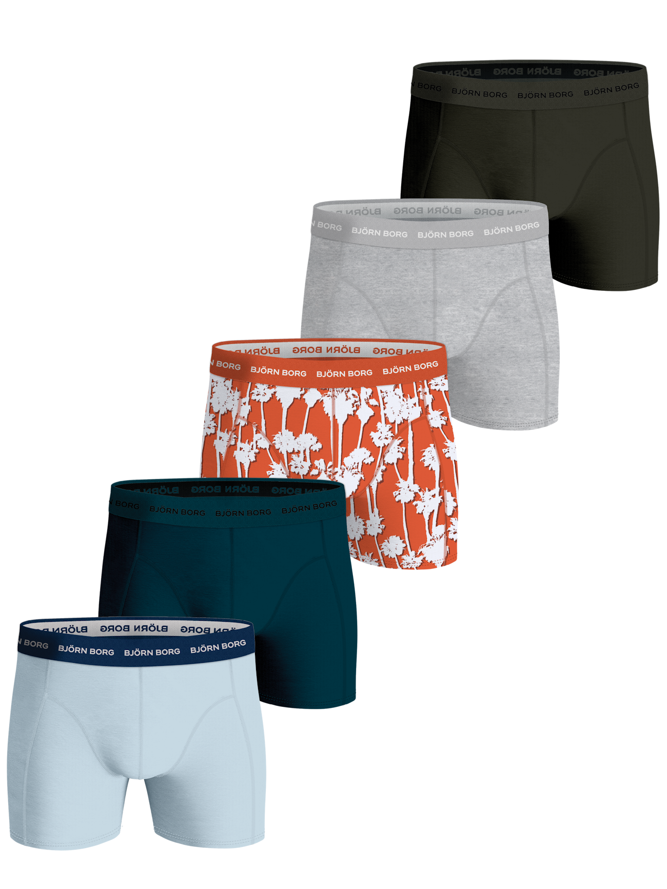Björn Borg Björn borg heren boxershorts 5-pack – multi