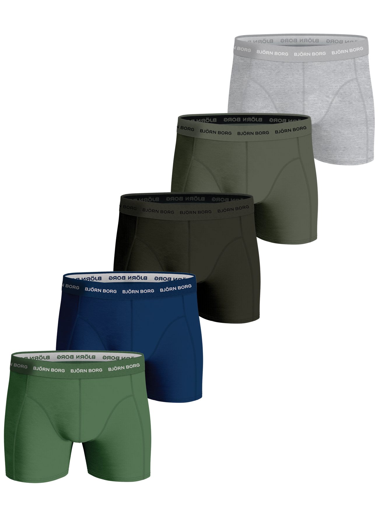 Björn Borg Björn borg heren boxershorts 5-pack – multi