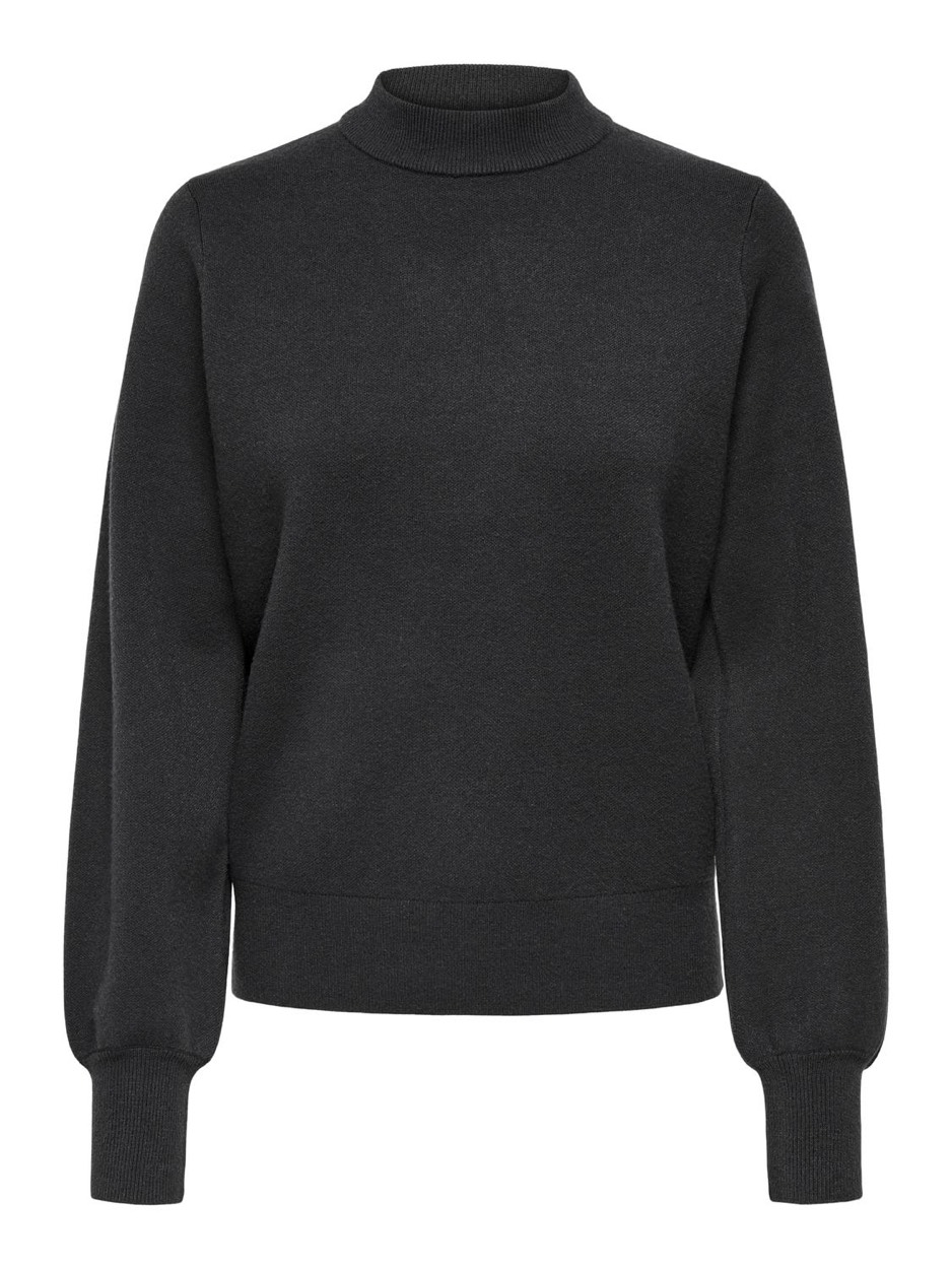 Jacqueline de Yong Jdymila life ls hn pullover knt antraciet