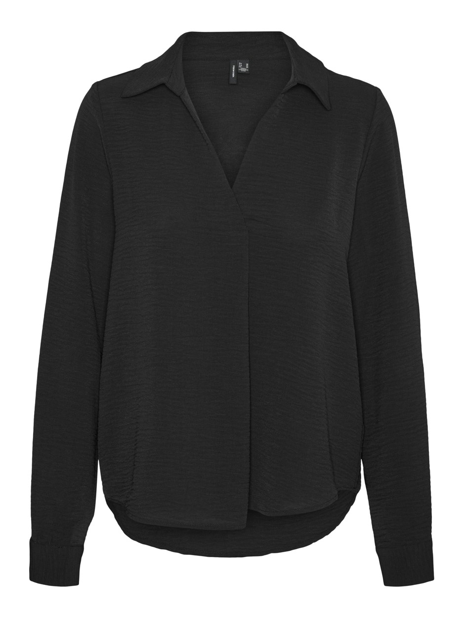 Vero Moda Vmalva ls collar top wvn ga -