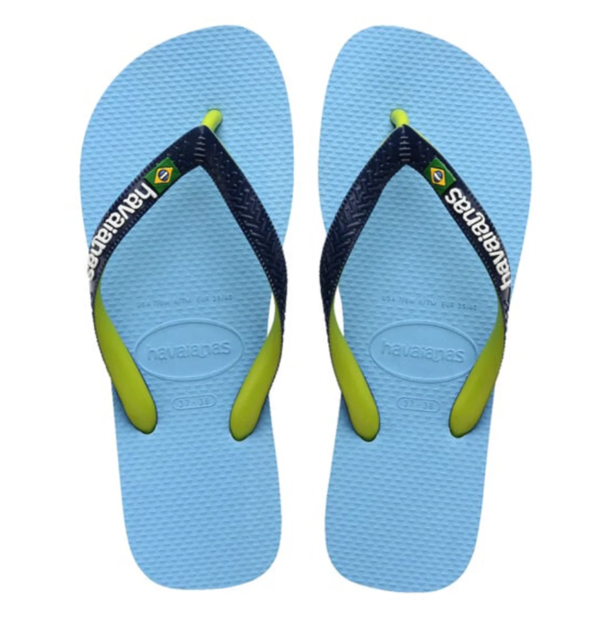 Havaianas brasil mix | lavender blue teenslippers unisex