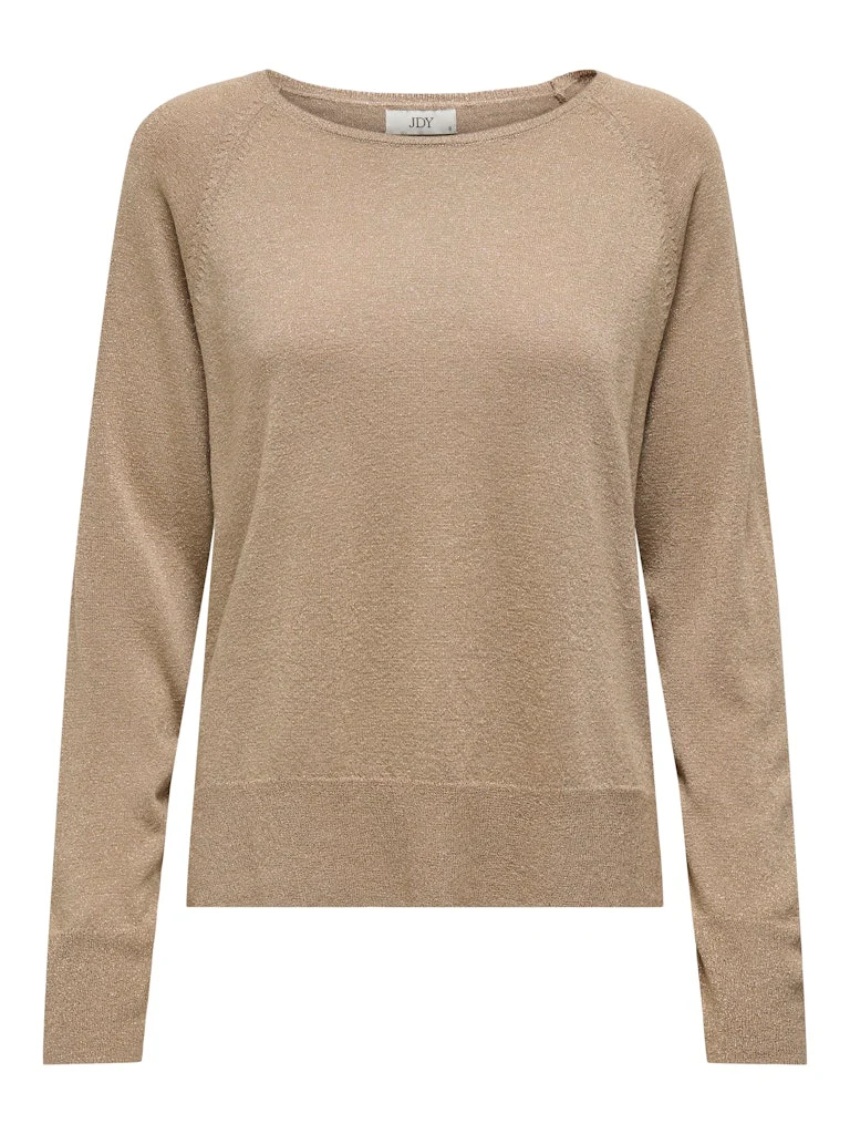 Jacqueline de Yong Kaya lurex l/s on raglan slit pul