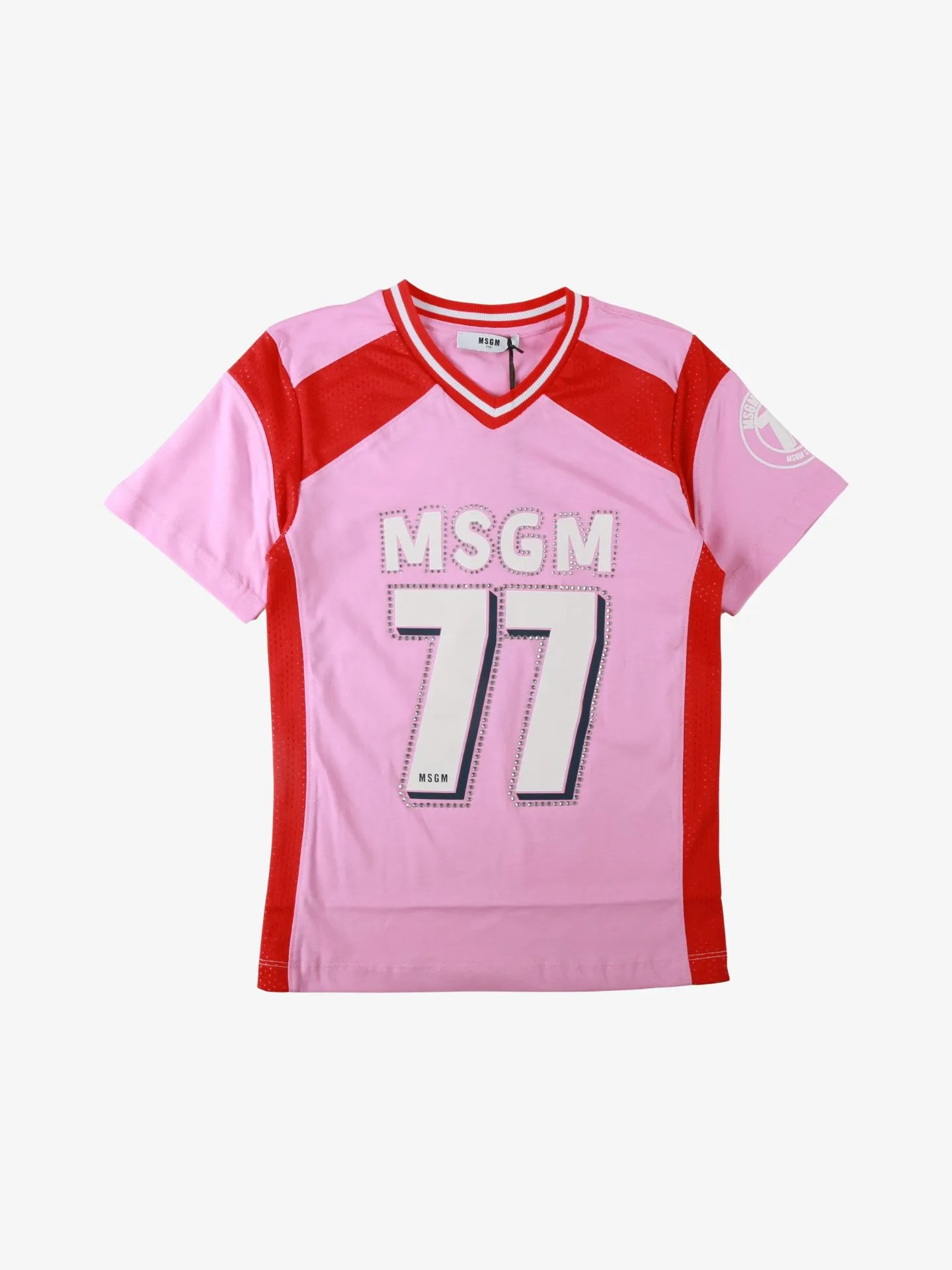 Msgm Meisjes jurk jersey mesh