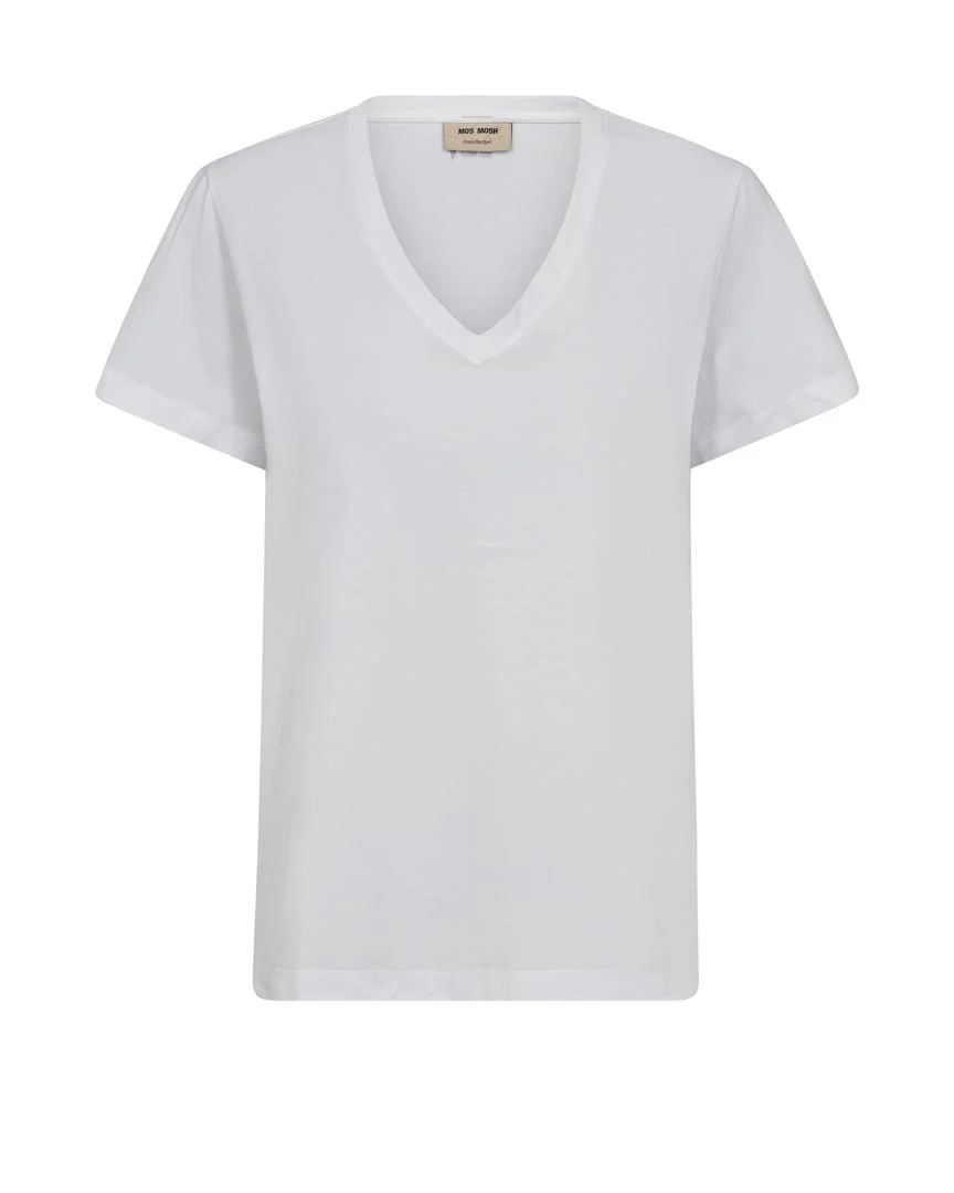 Mos Mosh 168510 101 mosmosh mm dala v-ss basic tee white