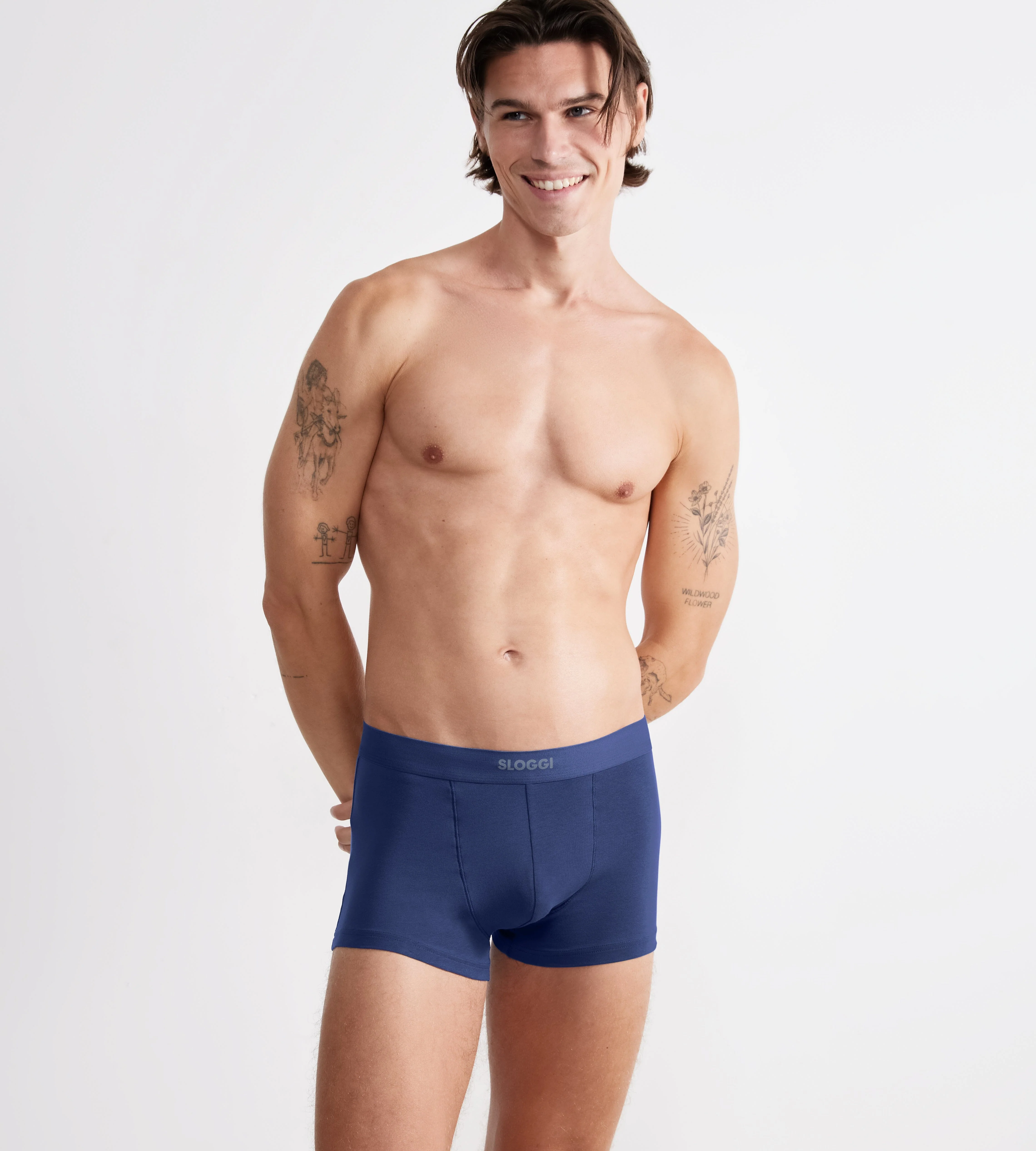 Sloggi Ever ease hipster 2-pack indigo