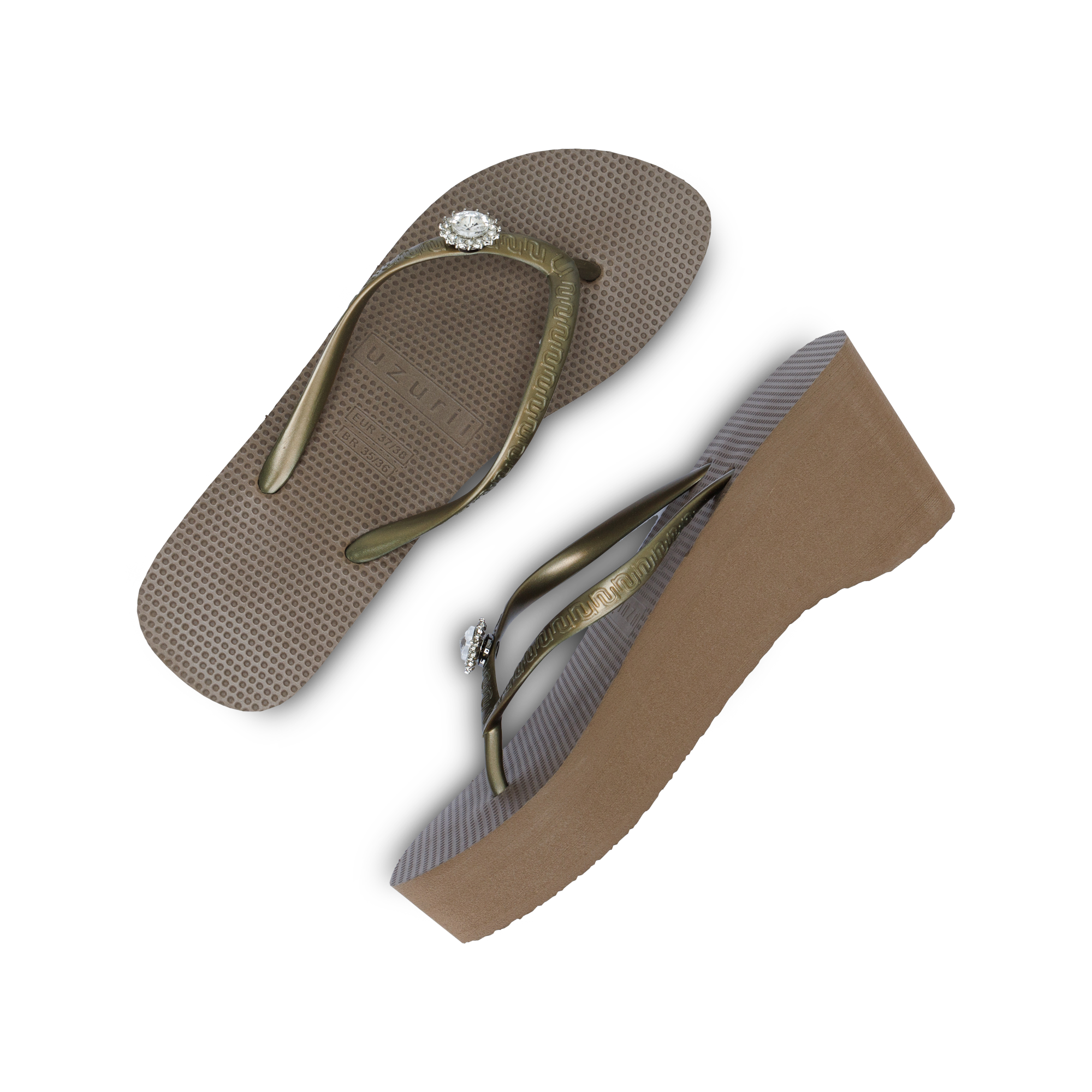 Uzurii Switch high heel taupe