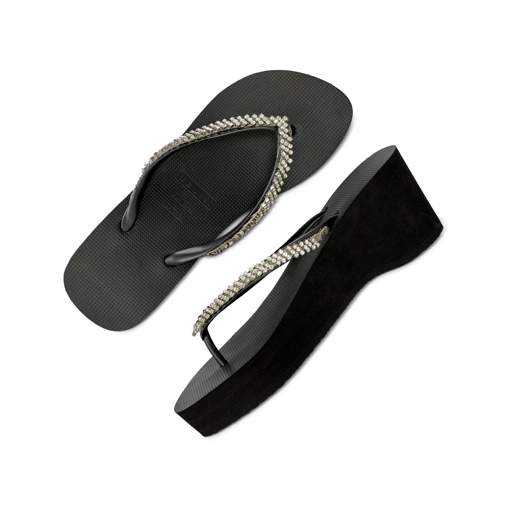 Uzurii Classic black high heel zwart