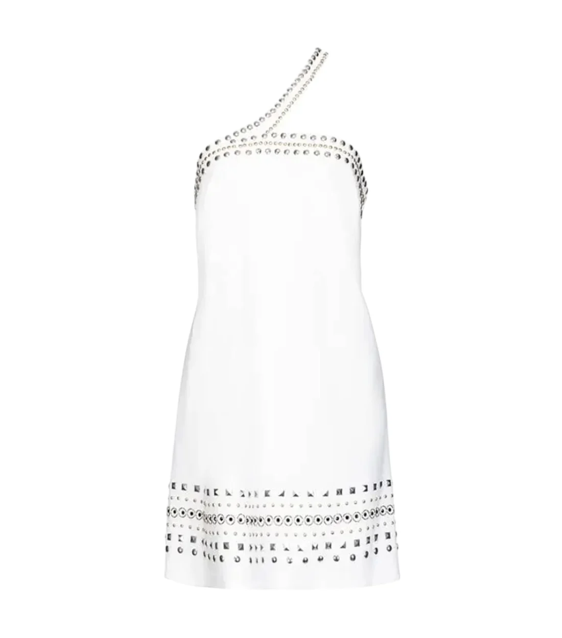 Pinko Te polyester jurk met studs