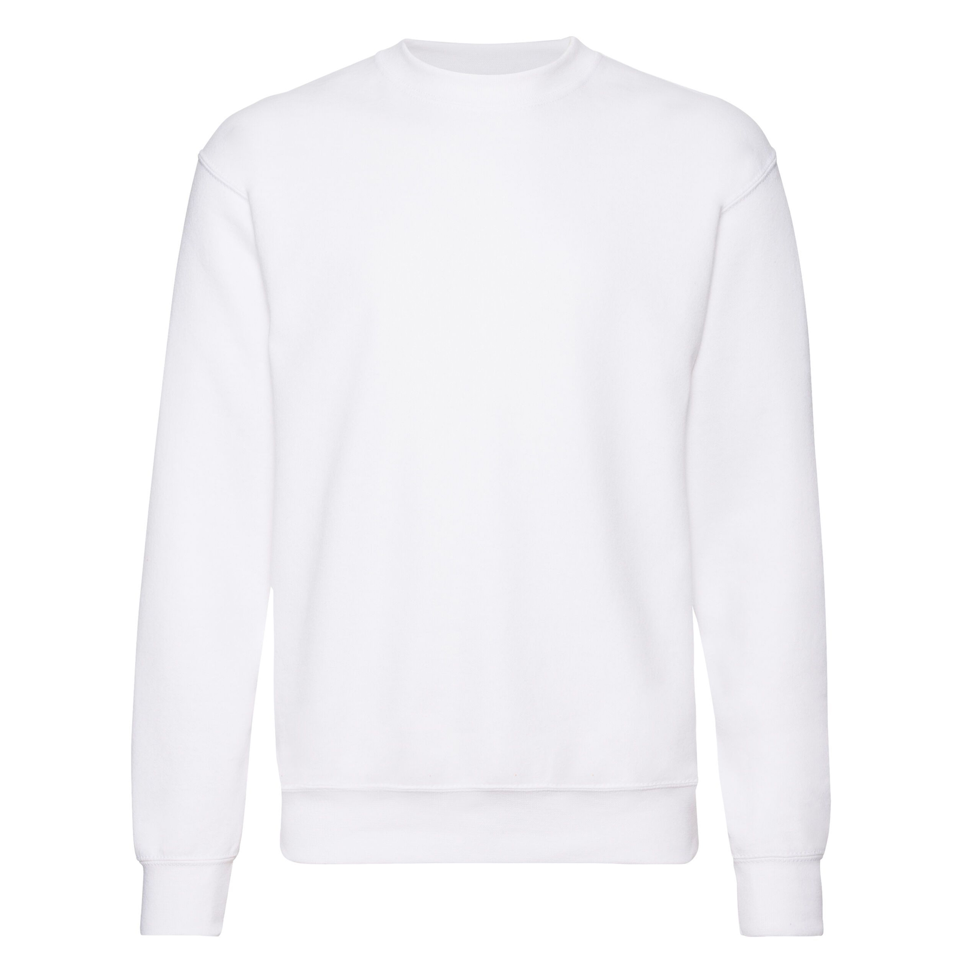 Fruit of the Loom Uniseks klassiek effen sweatshirt voor volwassenen