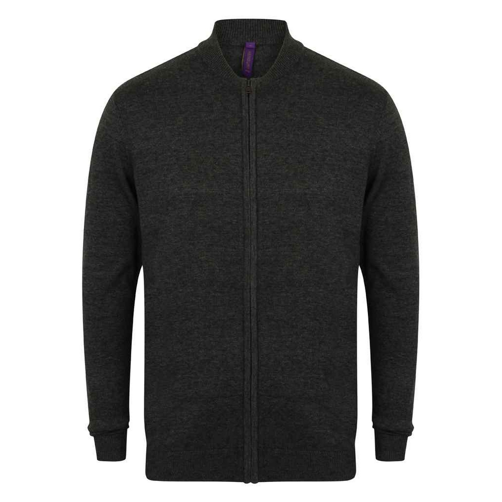 Henbury Unisex volwassenen vest met volledige rits