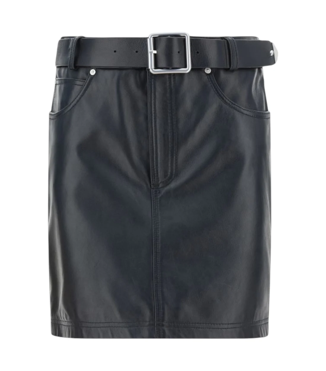 Pinko Leer mini skirt