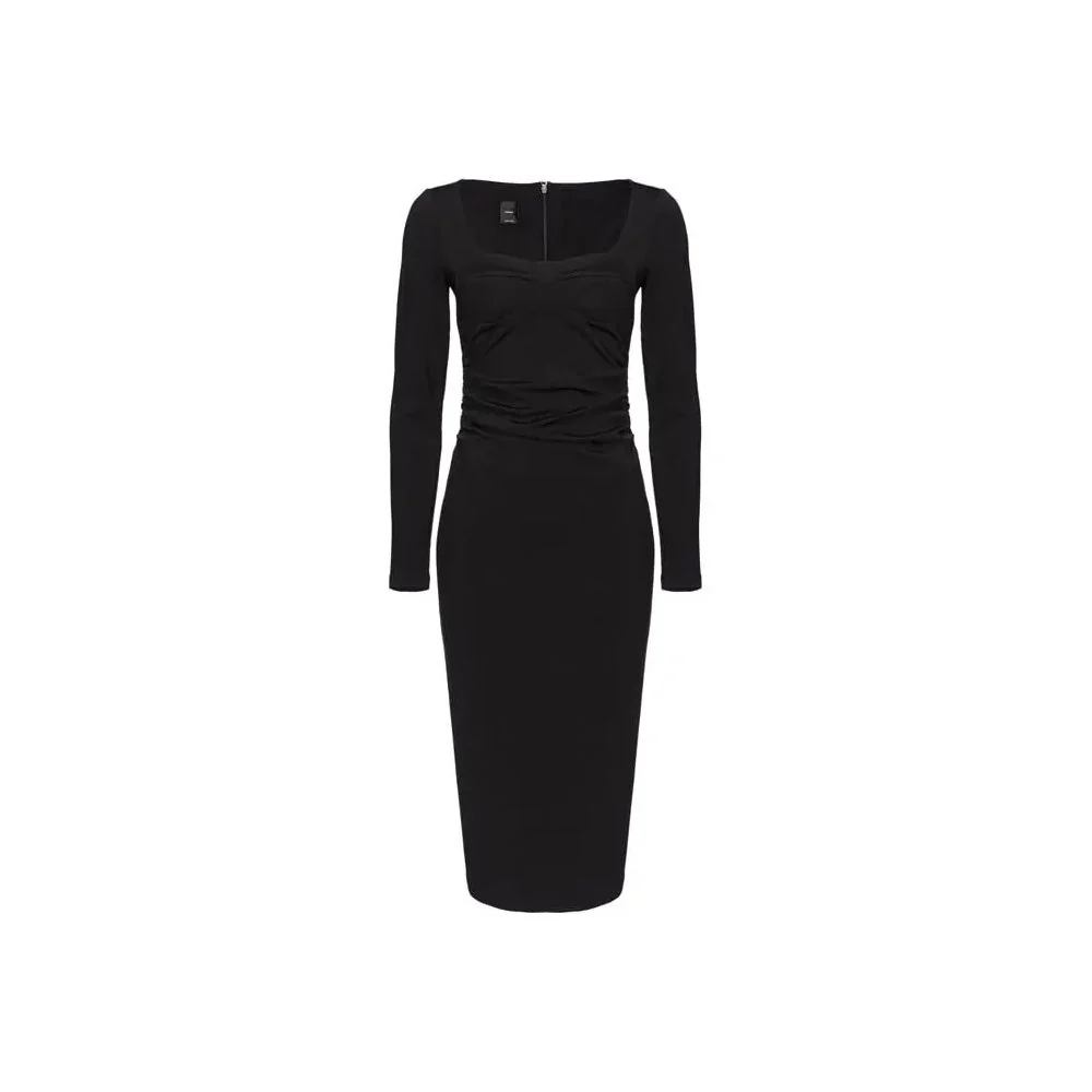 Pinko Black viscose dress