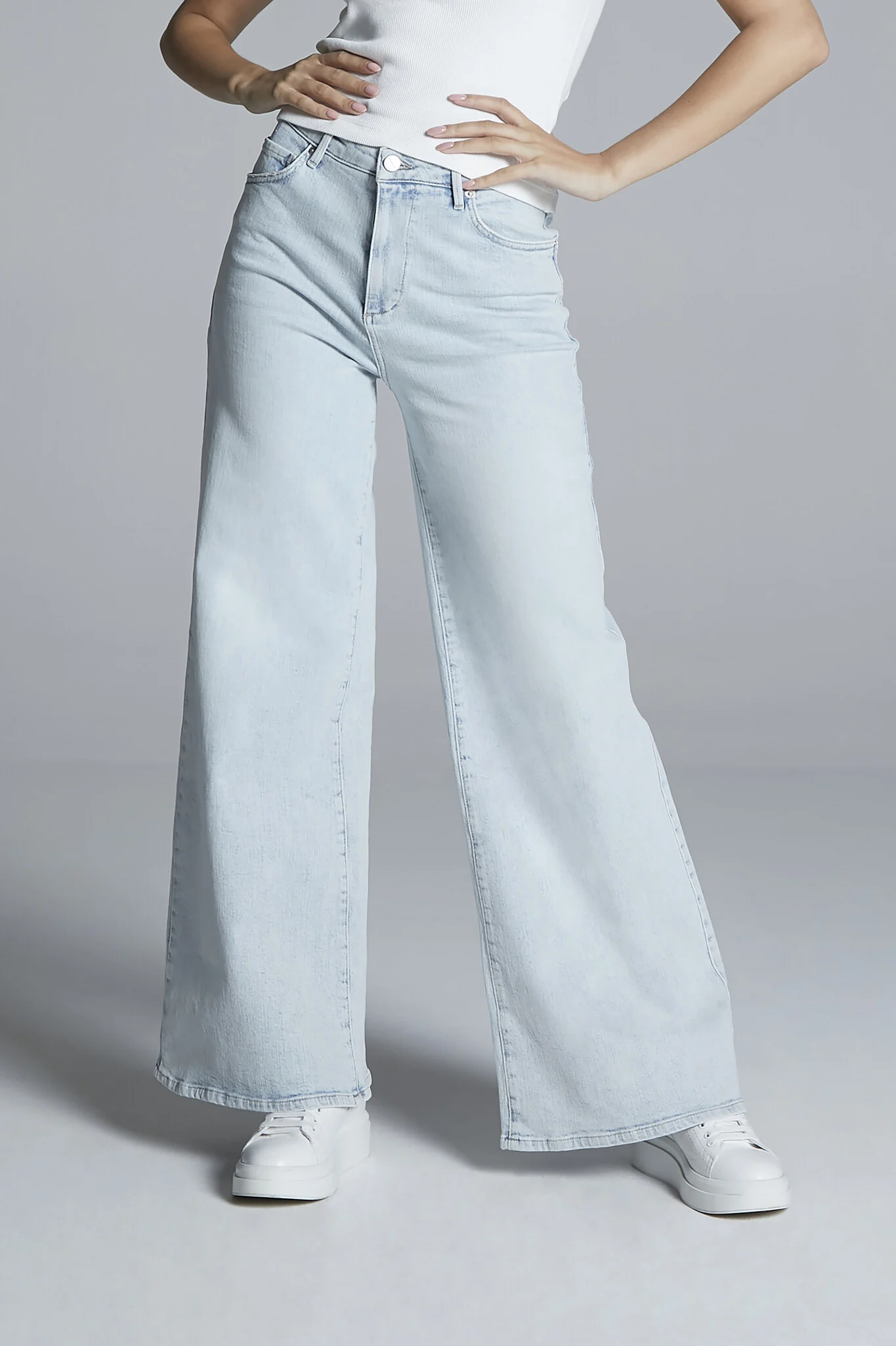 Homage to Denim H-cs25m80 rosie extra wide leg jeans