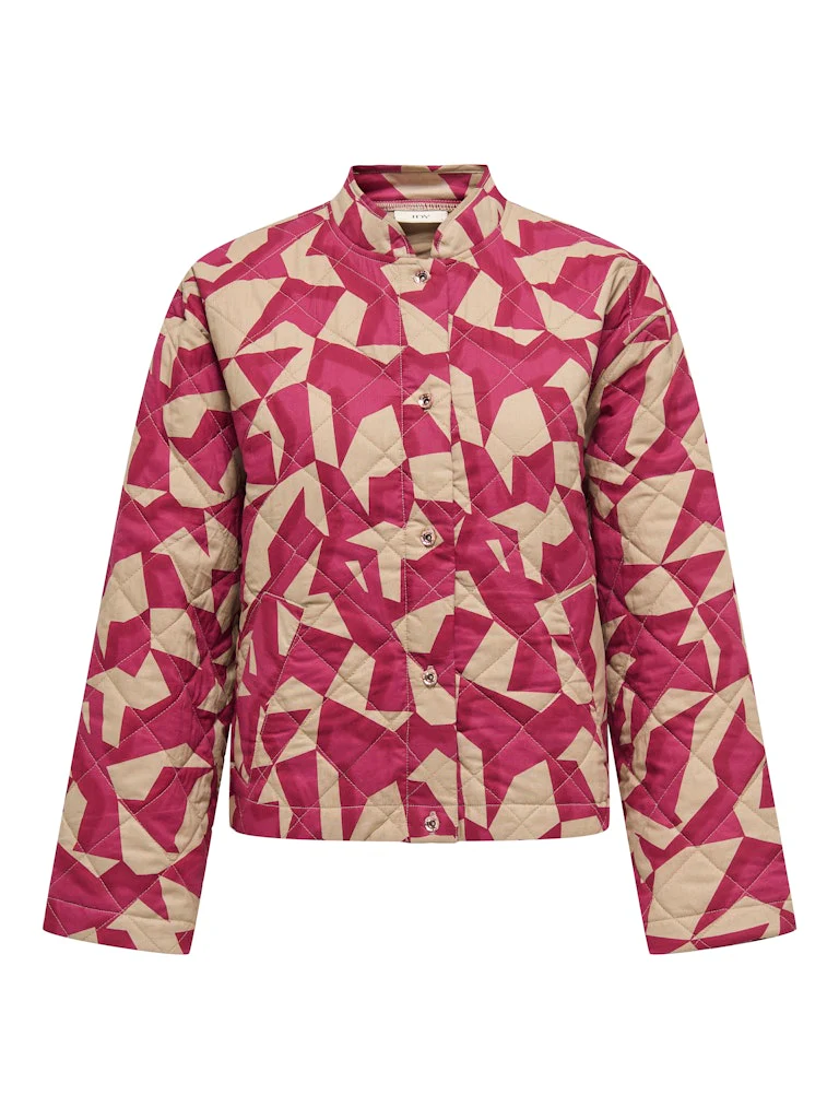 Jacqueline de Yong Zorah l/s quilted shacket