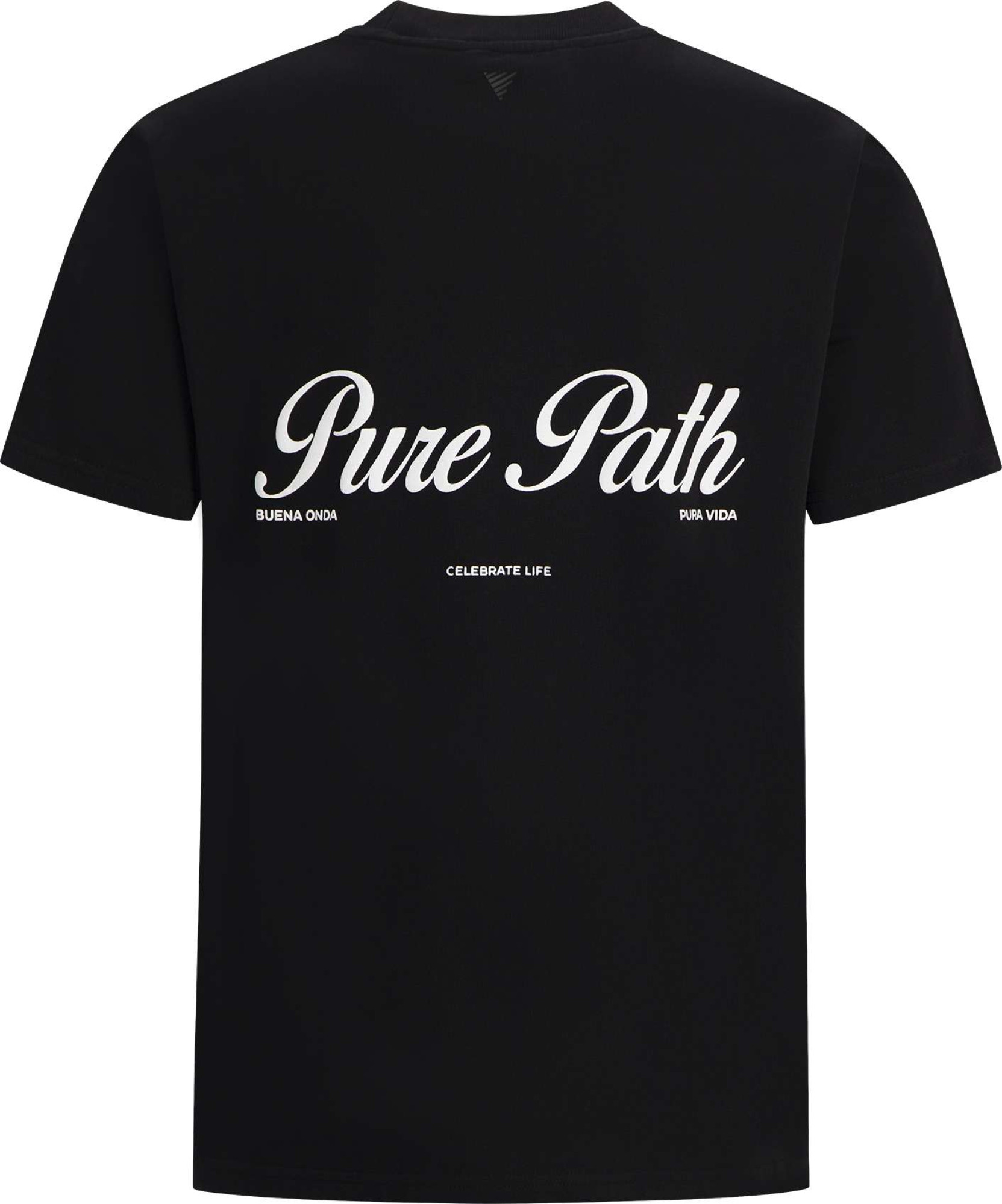 Pure Path Loose fit crewneck ss t-shirts black