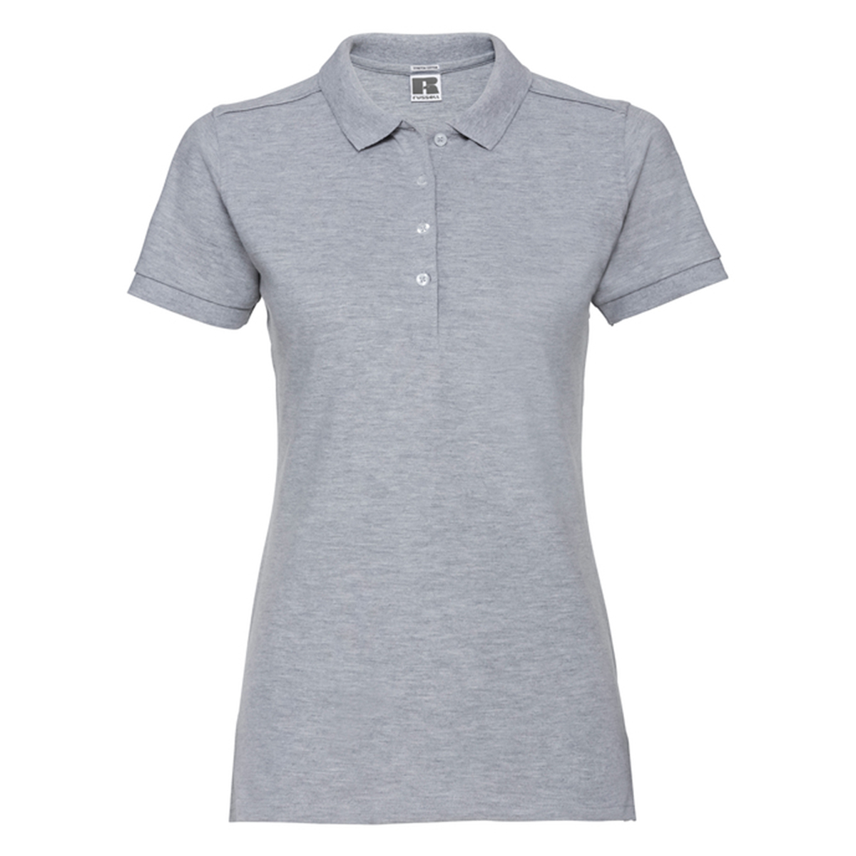 Russell Athletic Dames stretch fitted poloshirt