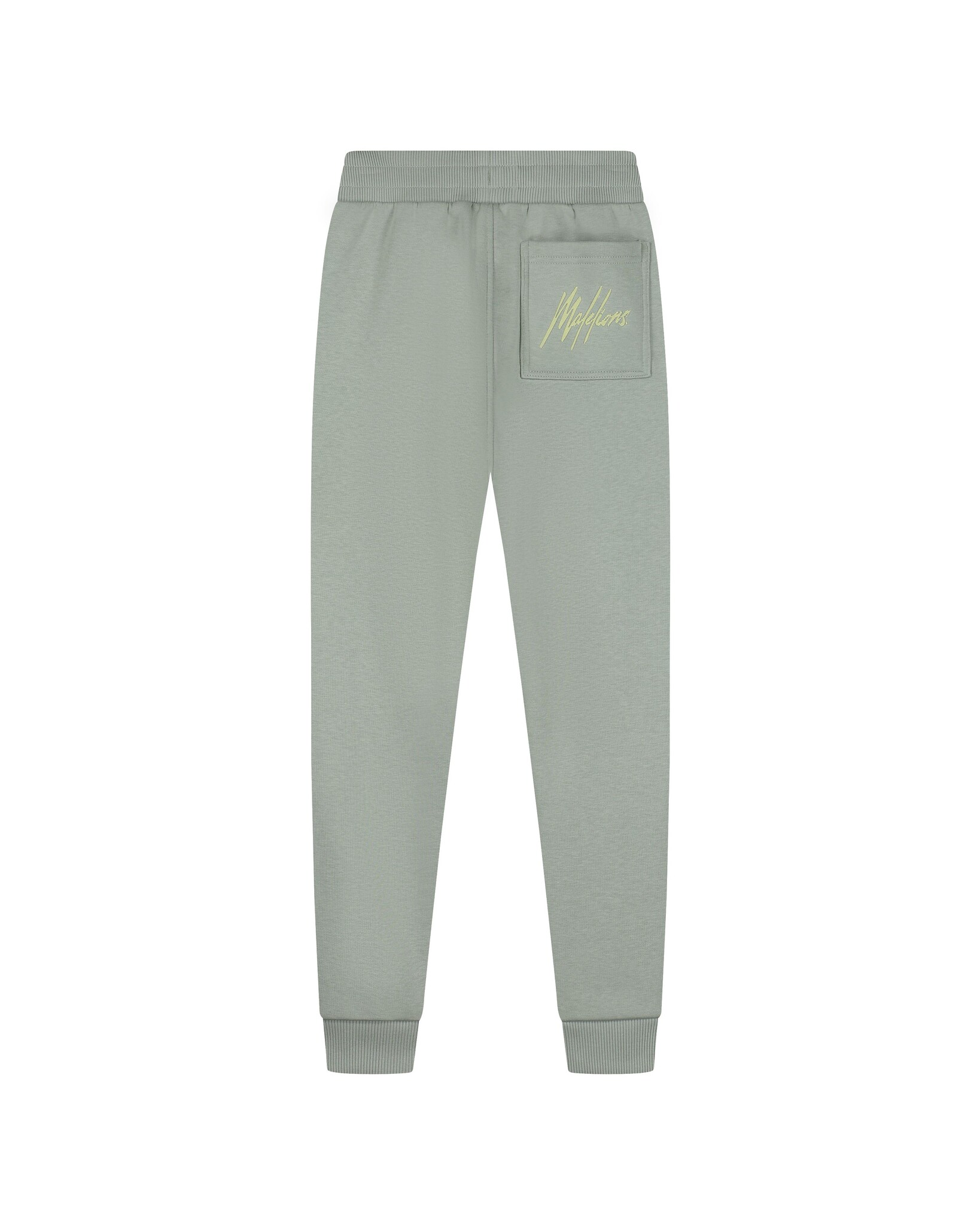 Malelions Zomer sweat broek jongens agave signature gestreept