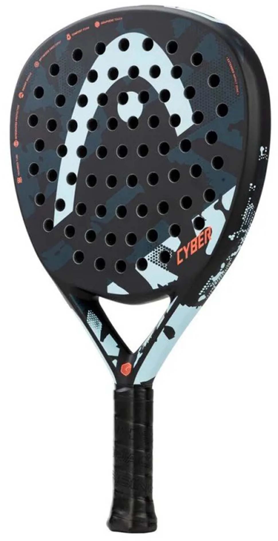 Head graphene 360+ delta power padel racket heren
