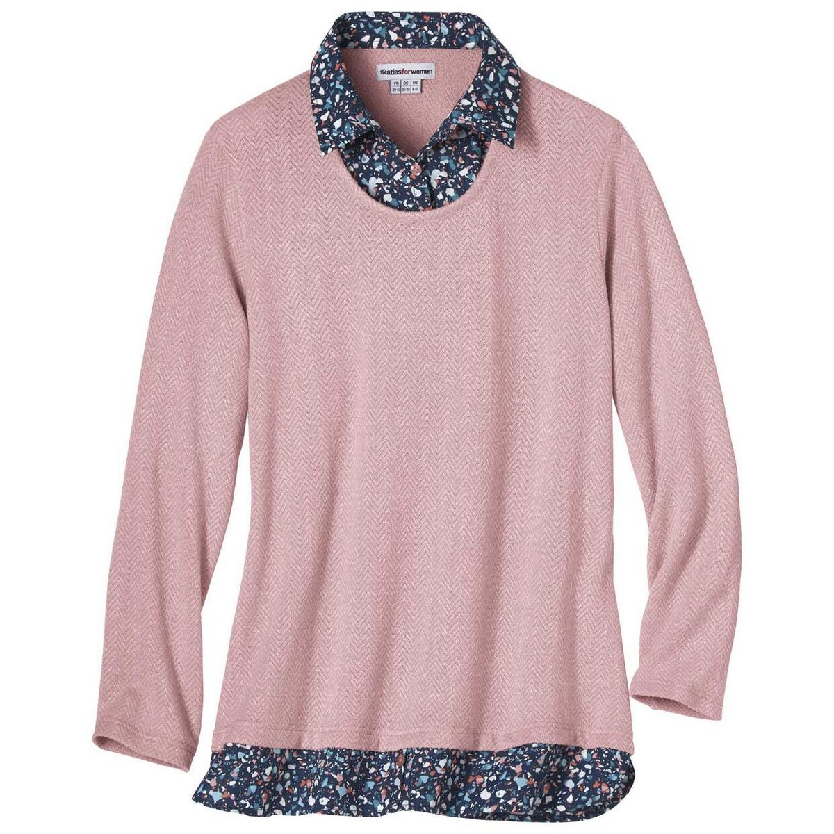 Atlas for Women Dames 2 in 1 trui