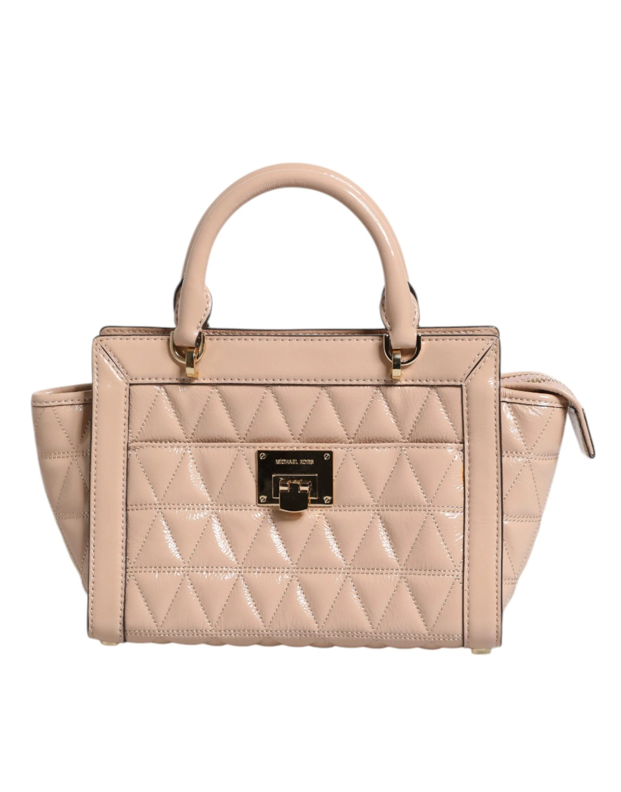Michael Kors Quilted leren logo crossbody vivianne bag