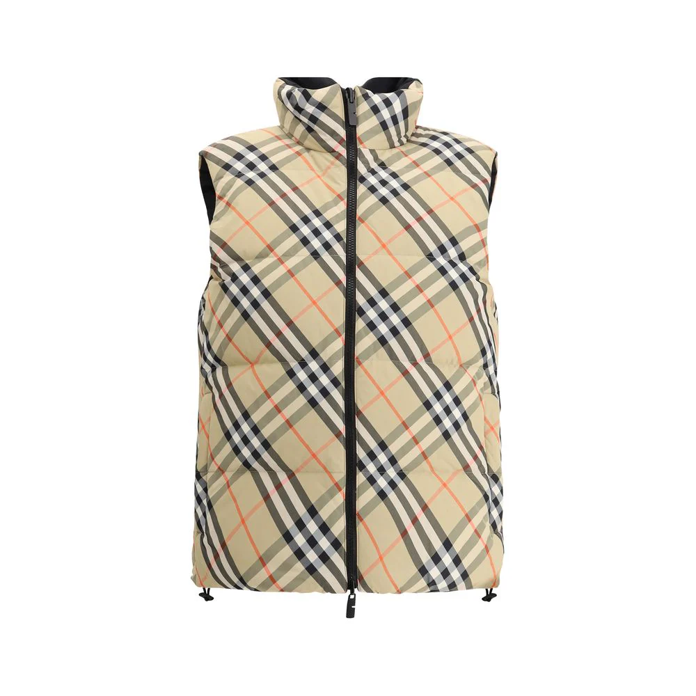 Burberry Reversible down vest voor dames met stijl