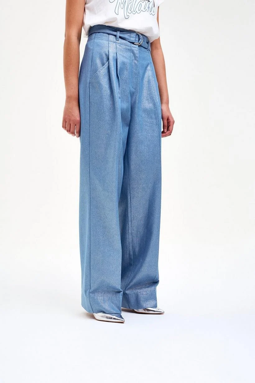 CKS 3035 bll trousers tone blue light