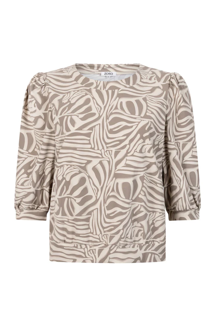Zoso Blouse nadine sand taupe