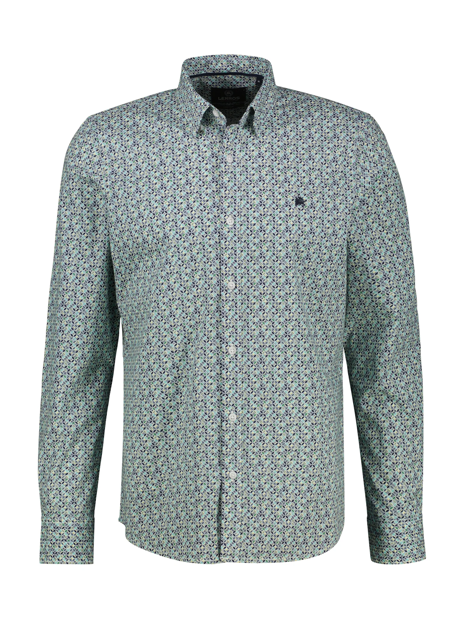 Lerros Heren overhemd 2521427 456 coastal blue