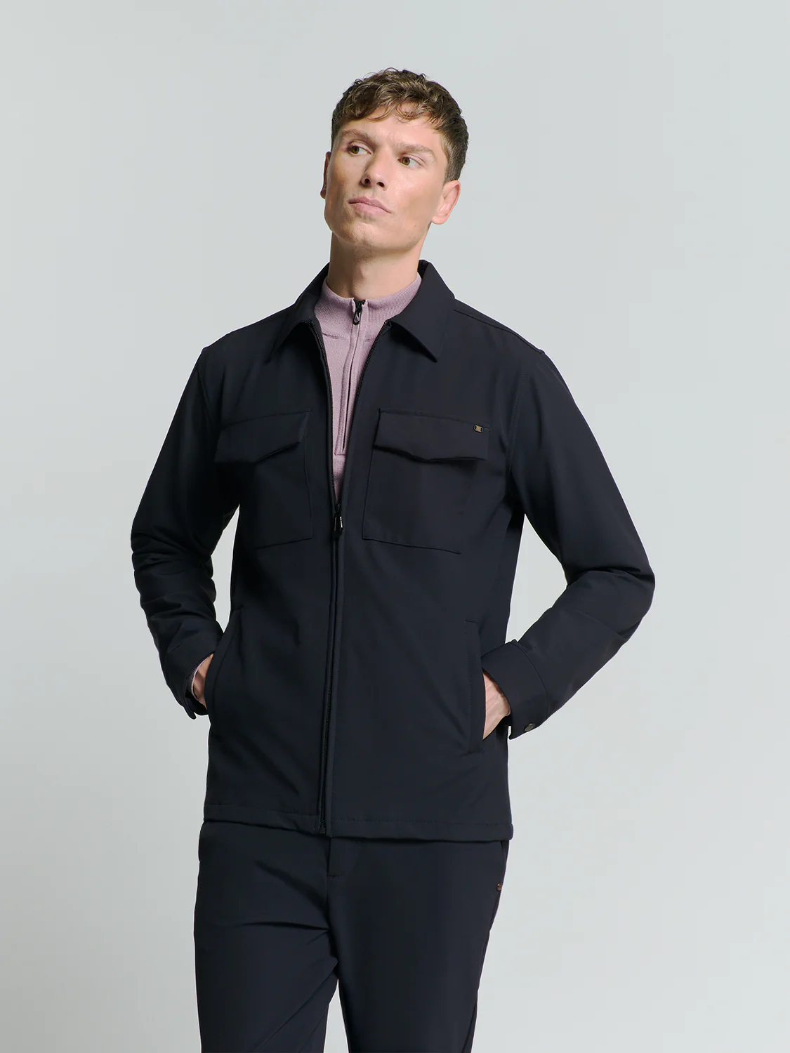 No Excess Heren overshirt 27510104 078 night