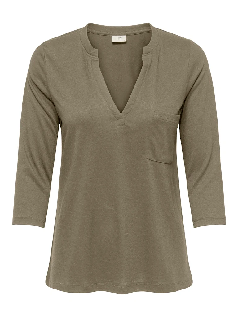 Jacqueline de Yong Dalila 3/4 v- neck top