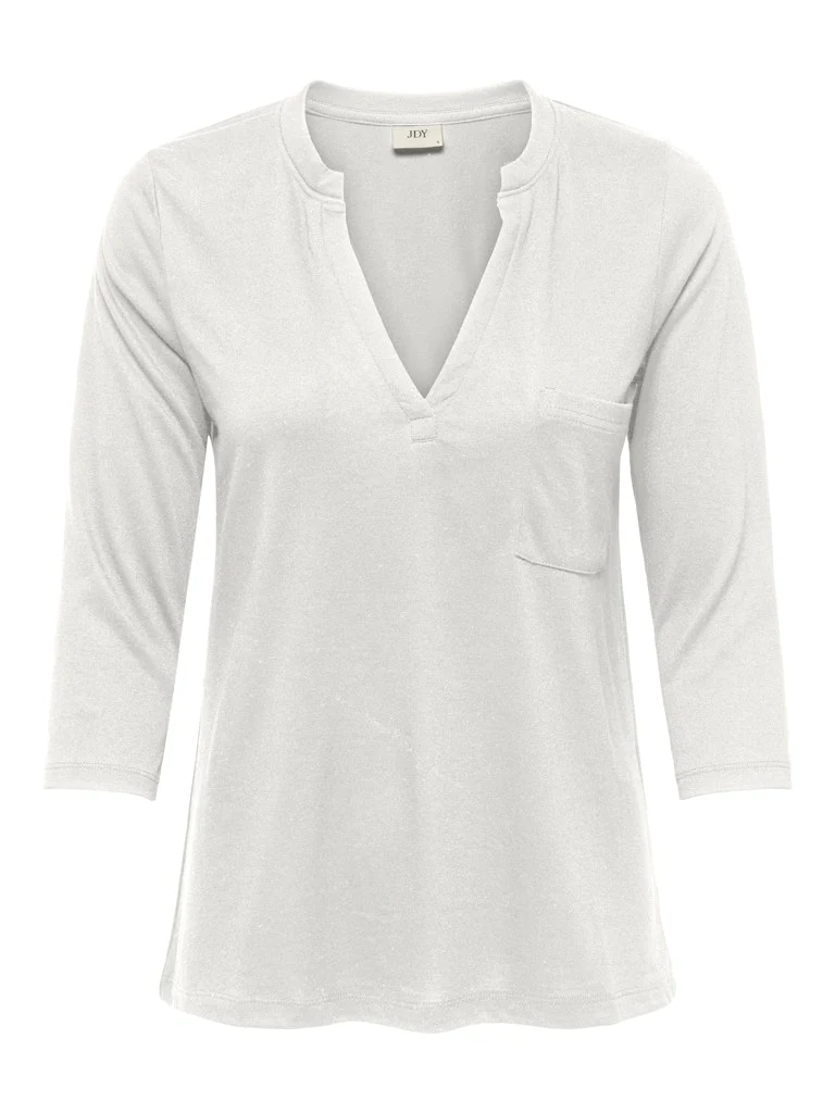 Jacqueline de Yong Dalila 3/4 v- neck top