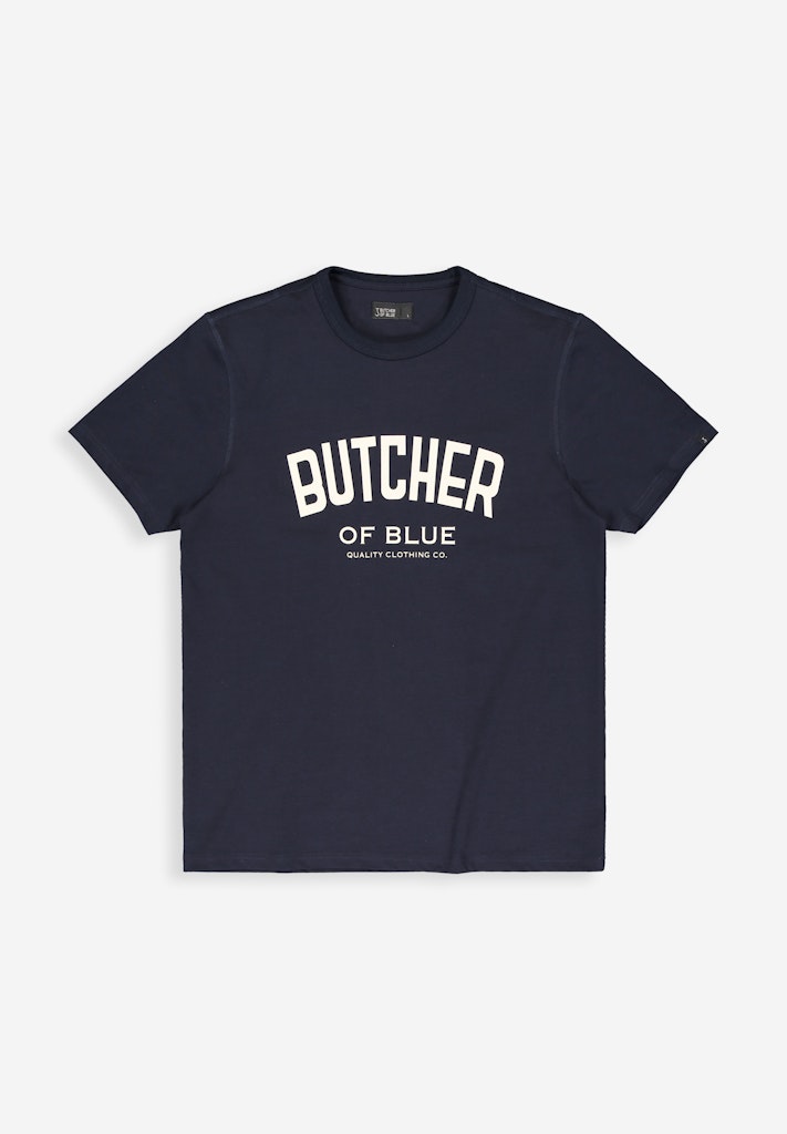 Butcher of Blue army college tee m2512010 908 vintage grey melange