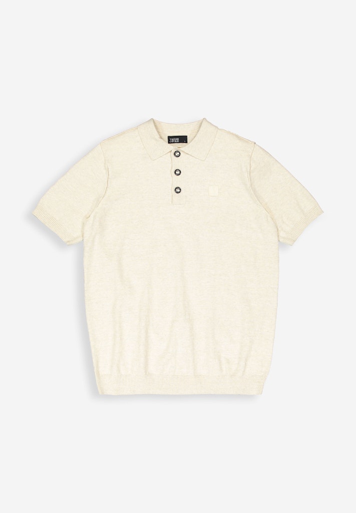 Butcher of Blue lt clifden polo m2416003 618 beige grey