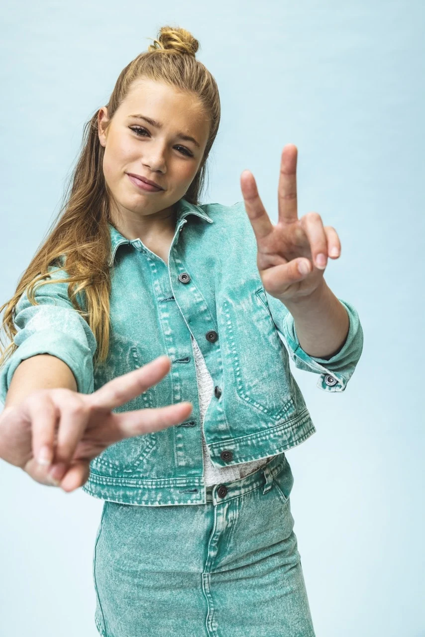 Looxs Revolution Denim jasje voor meisjes in de kleur