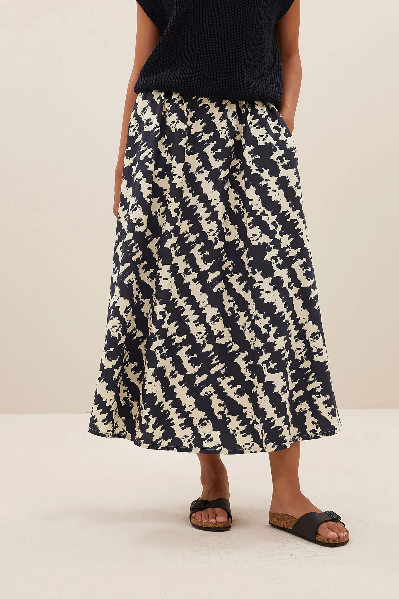 By-Bar Amsterdam 25118107 juta shade skirt