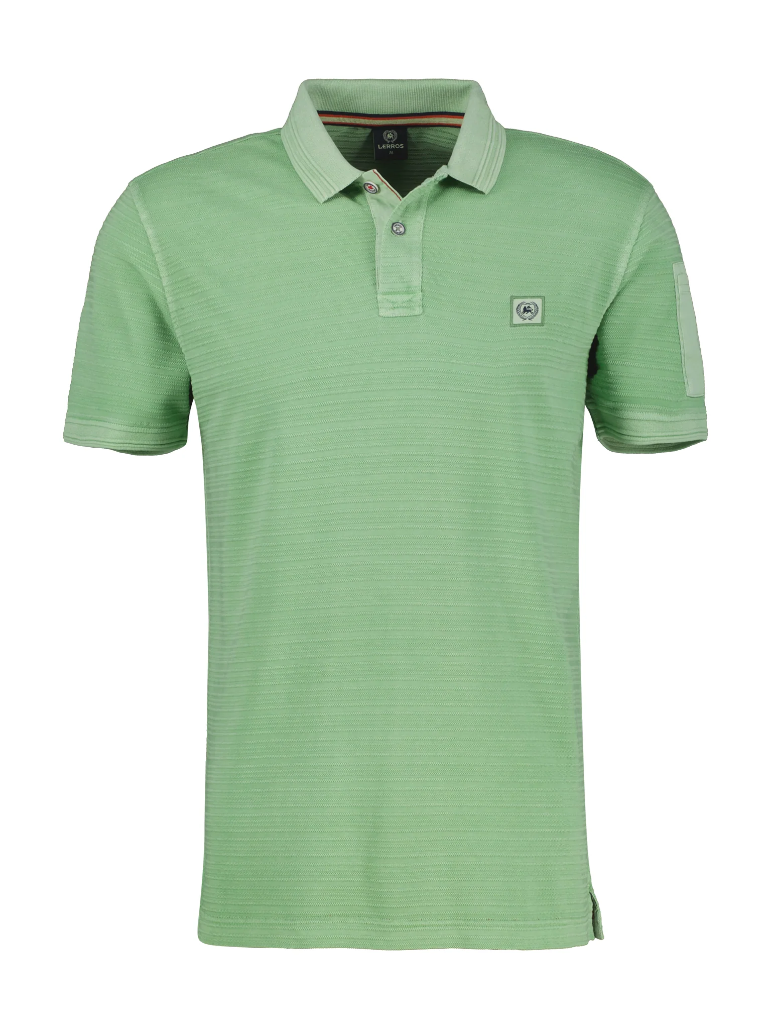 Lerros Heren polo 2533238 612 sage green