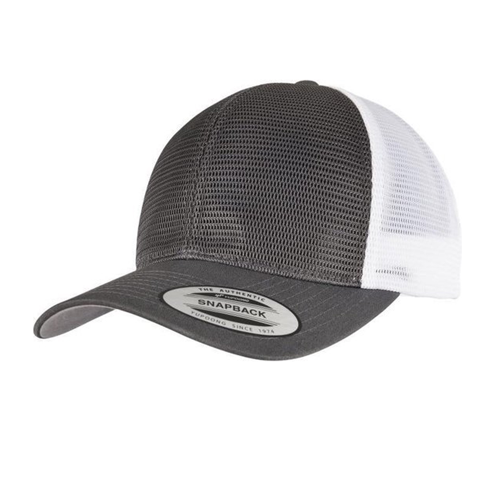 Flexfit 360 tweekleurige omnimesh cap