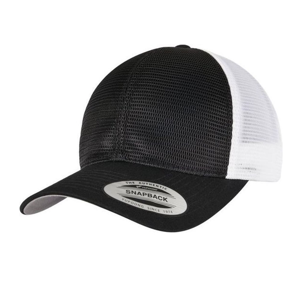 Flexfit 360 tweekleurige omnimesh cap