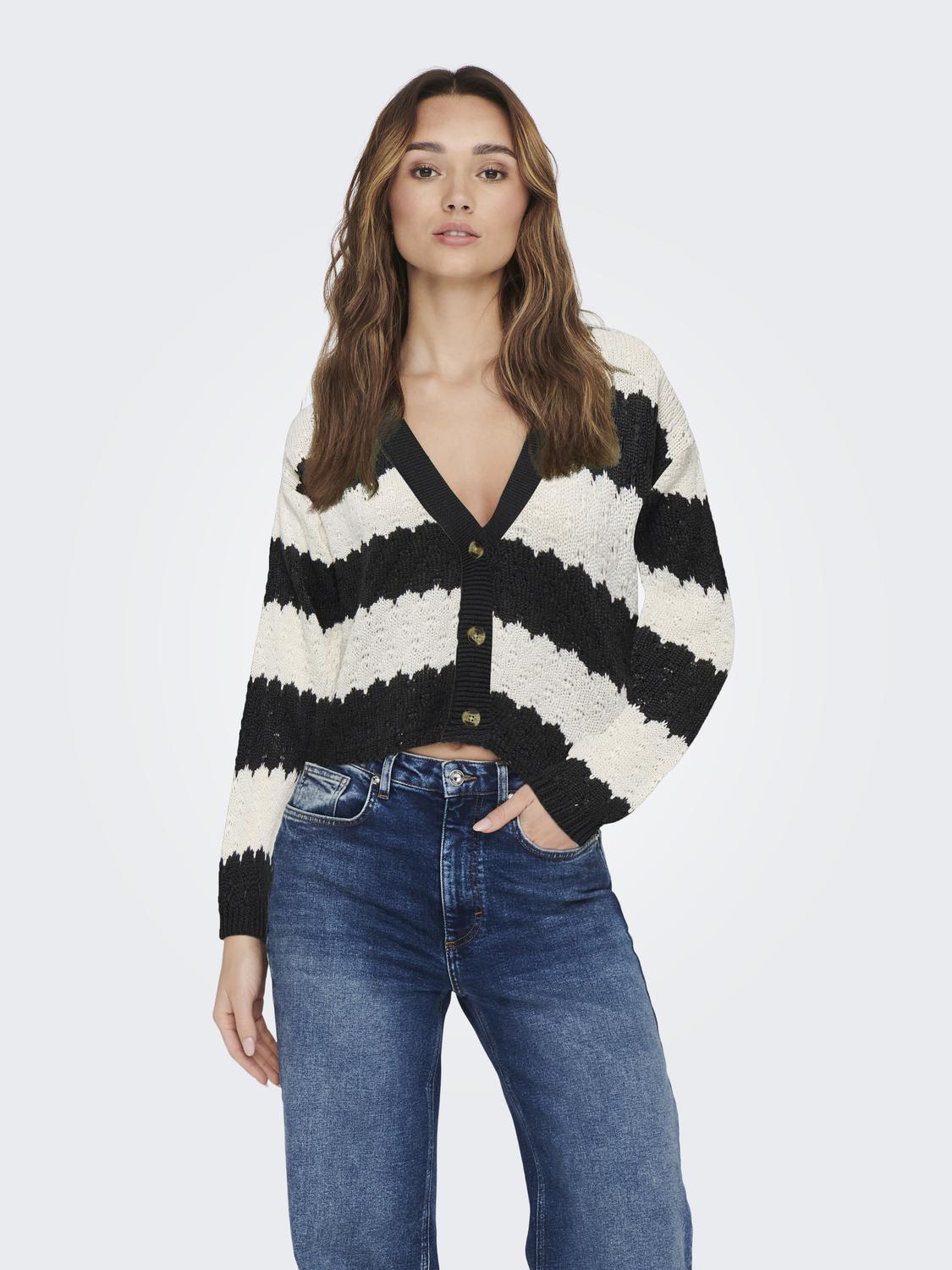 Jacqueline de Yong Jdysun mia l/s short cardigan knt