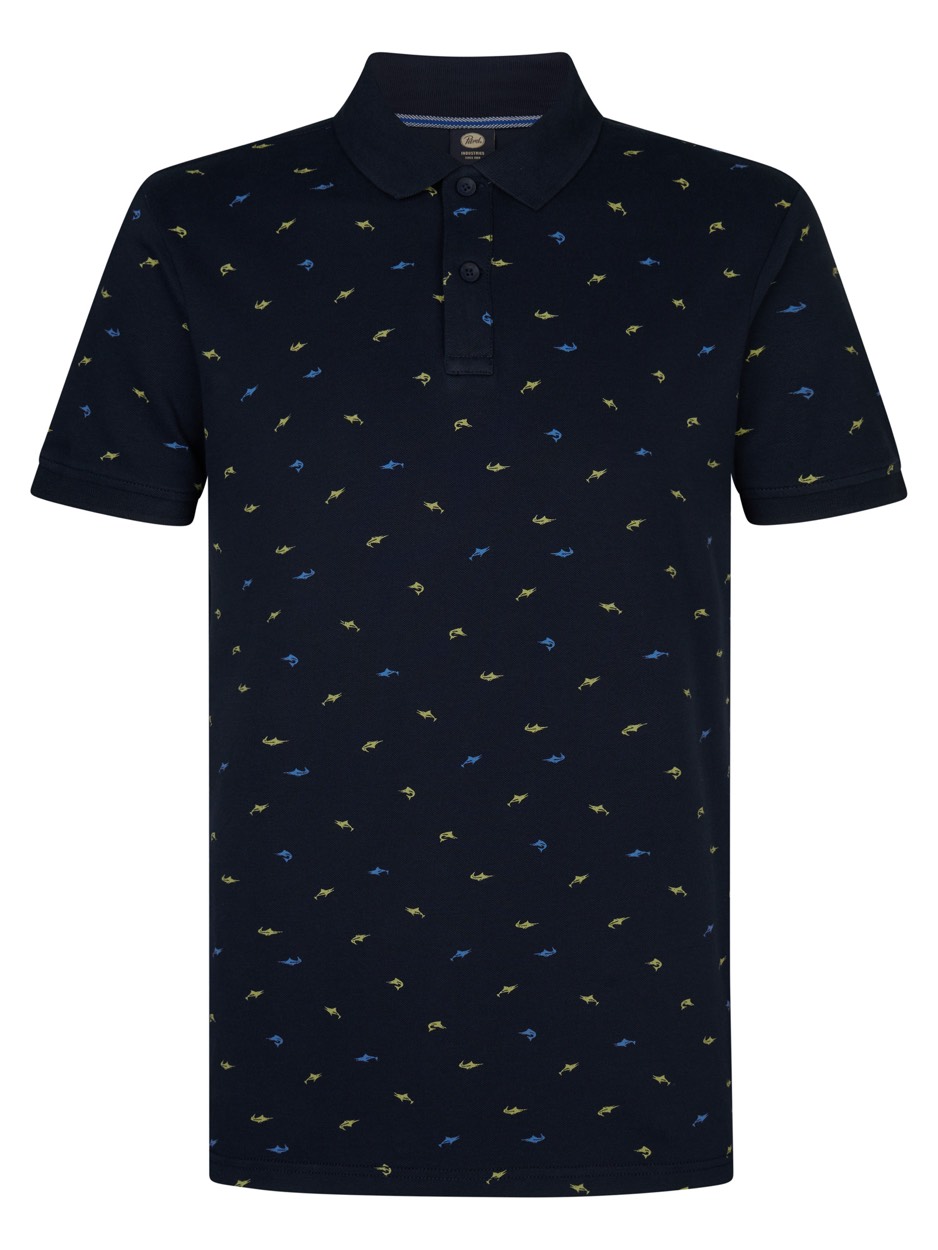 Petrol Industries Men polo short sleeve dessin