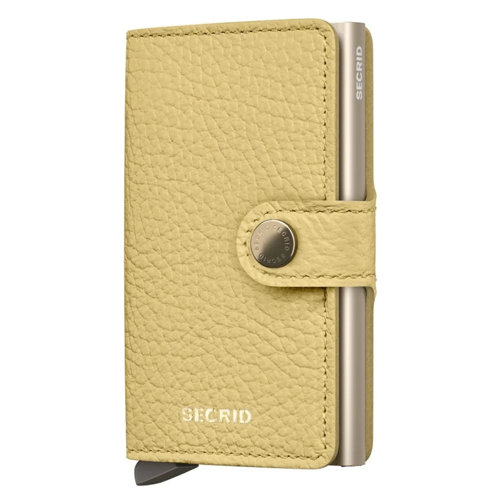 Secrid Miniwallet pebble butter yellow