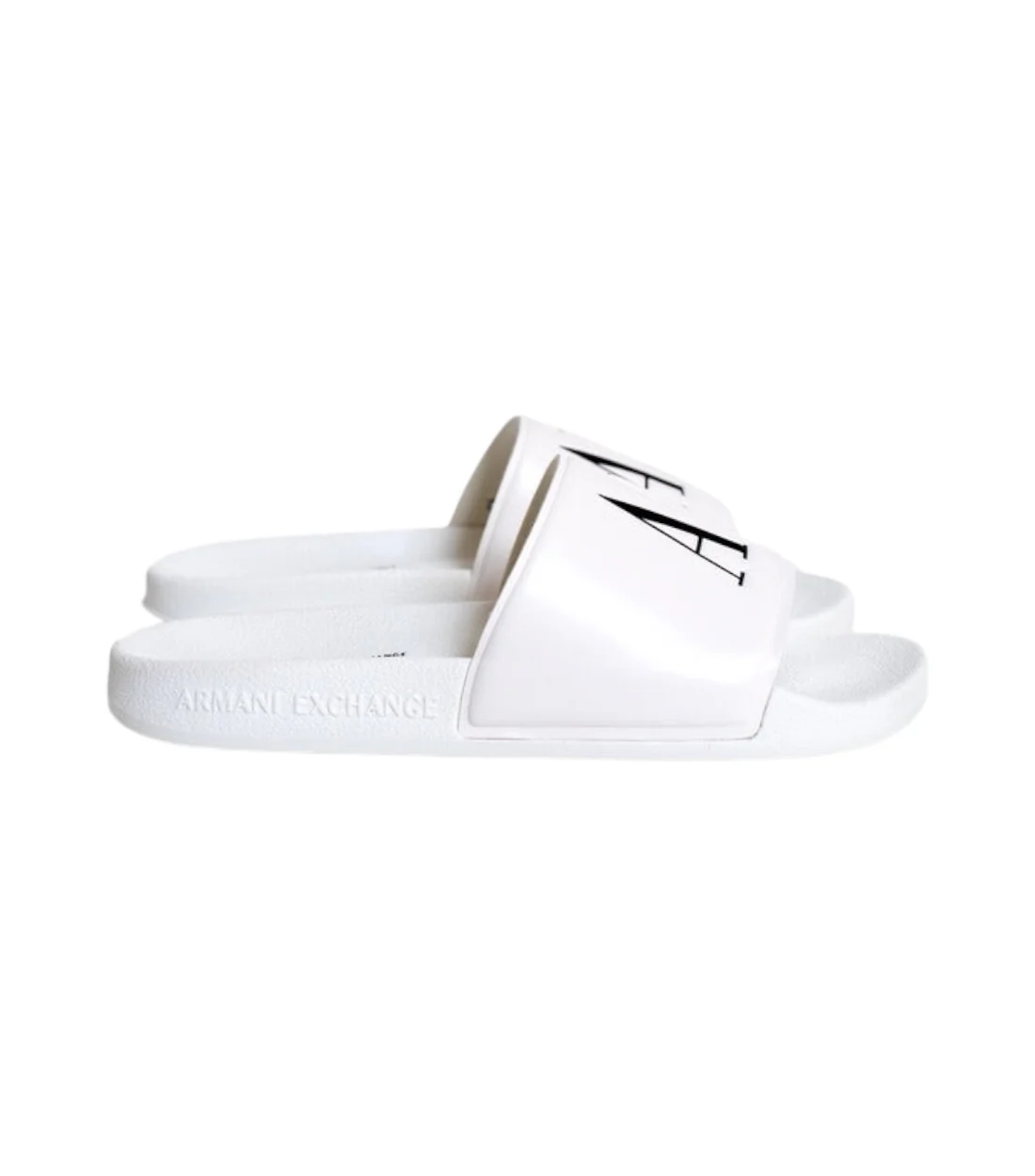 Armani Exchange Slippers met logo