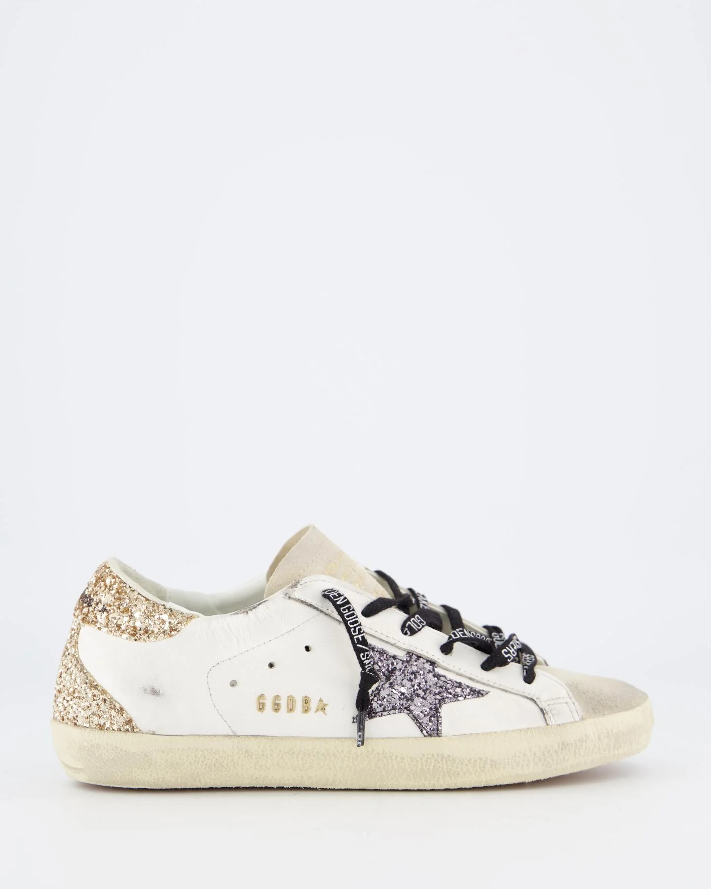 Golden Goose Deluxe Brand Dames super-star sneaker /glitter