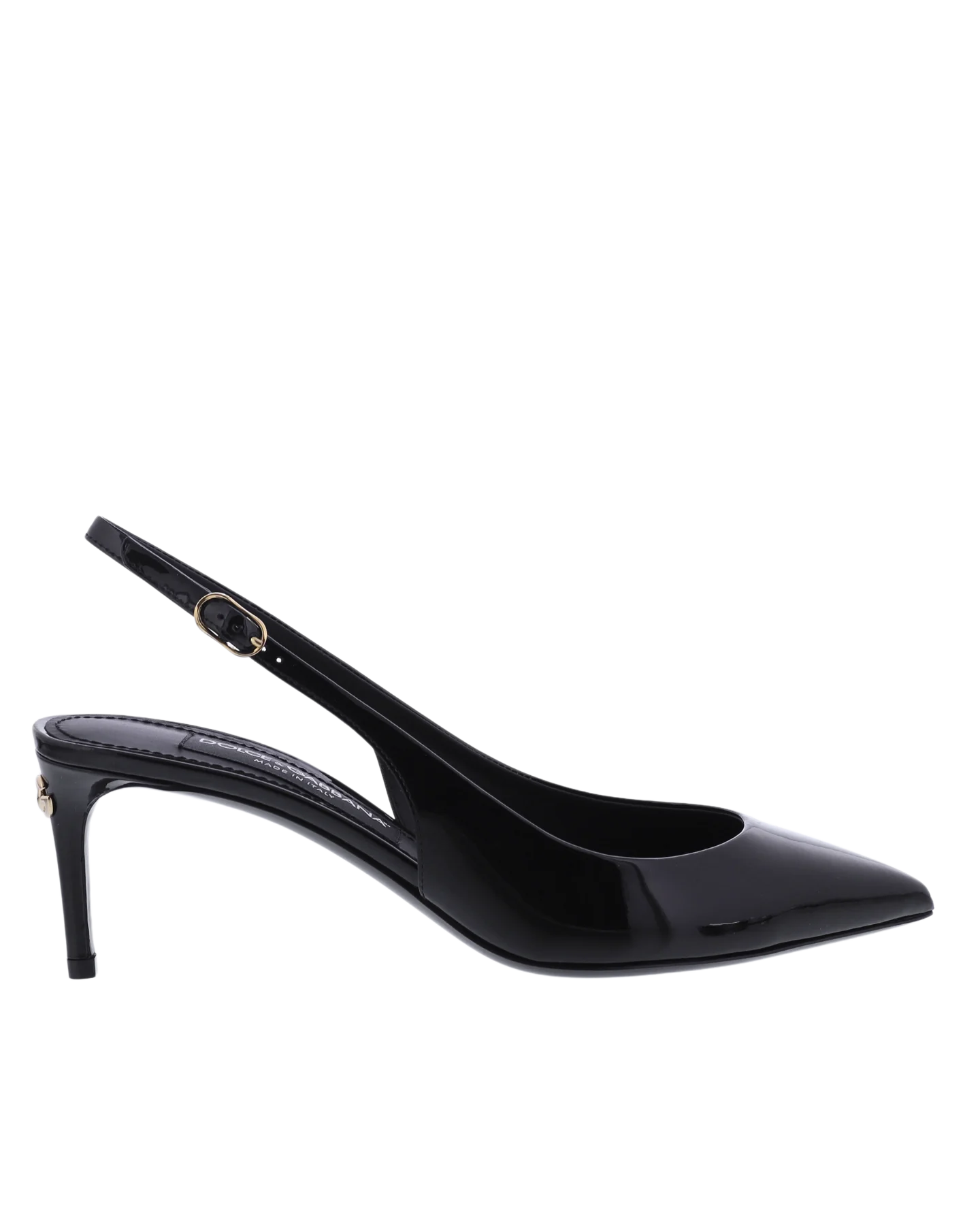 Dolce and Gabbana Dames patent leather slingback