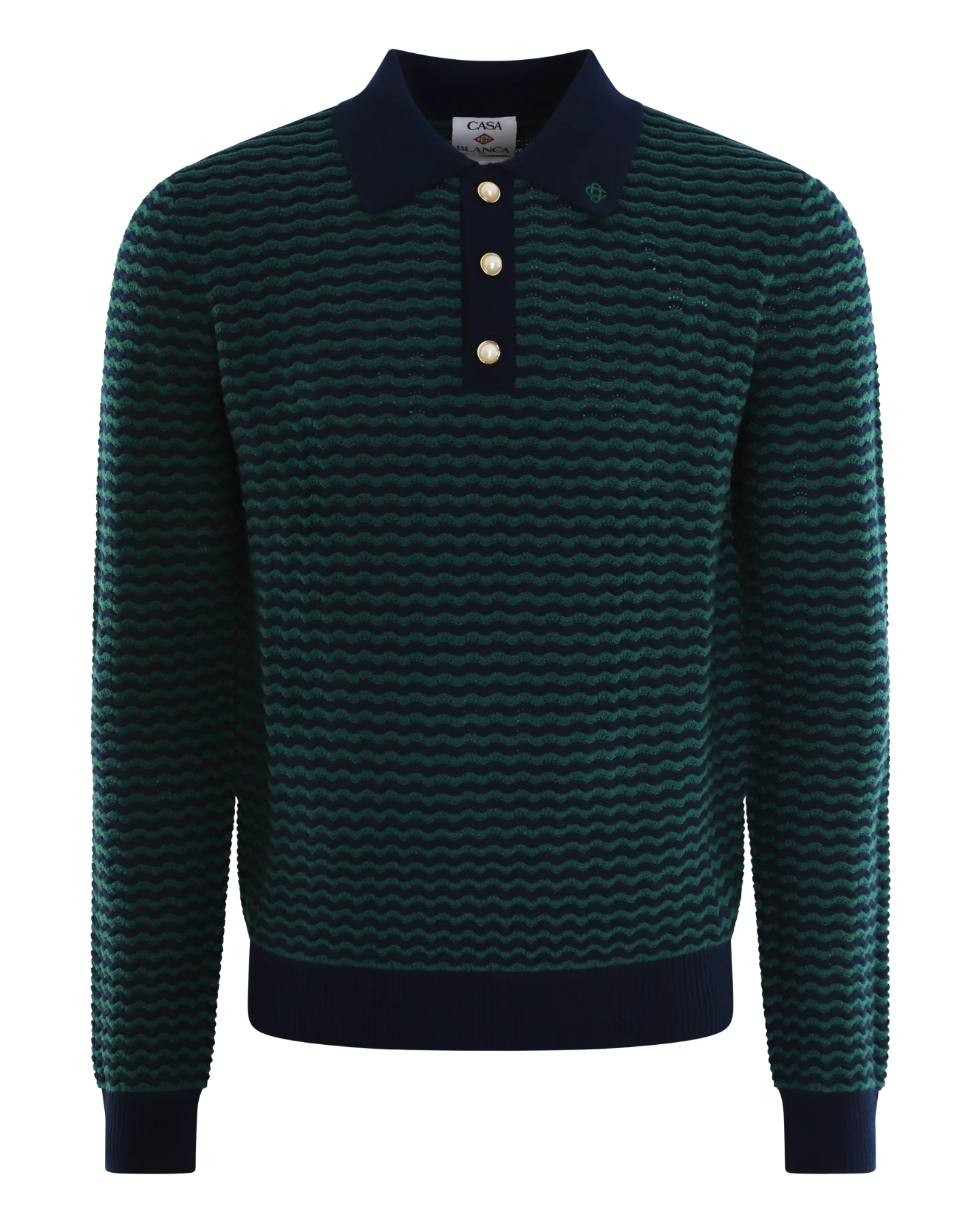 Casablanca Heren mini wave polo